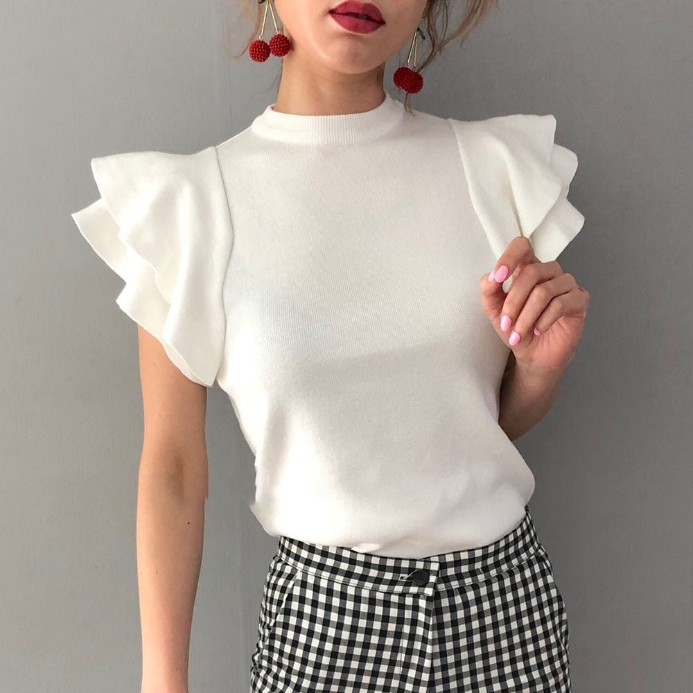 Blusa com Babados - VEZTIVIA