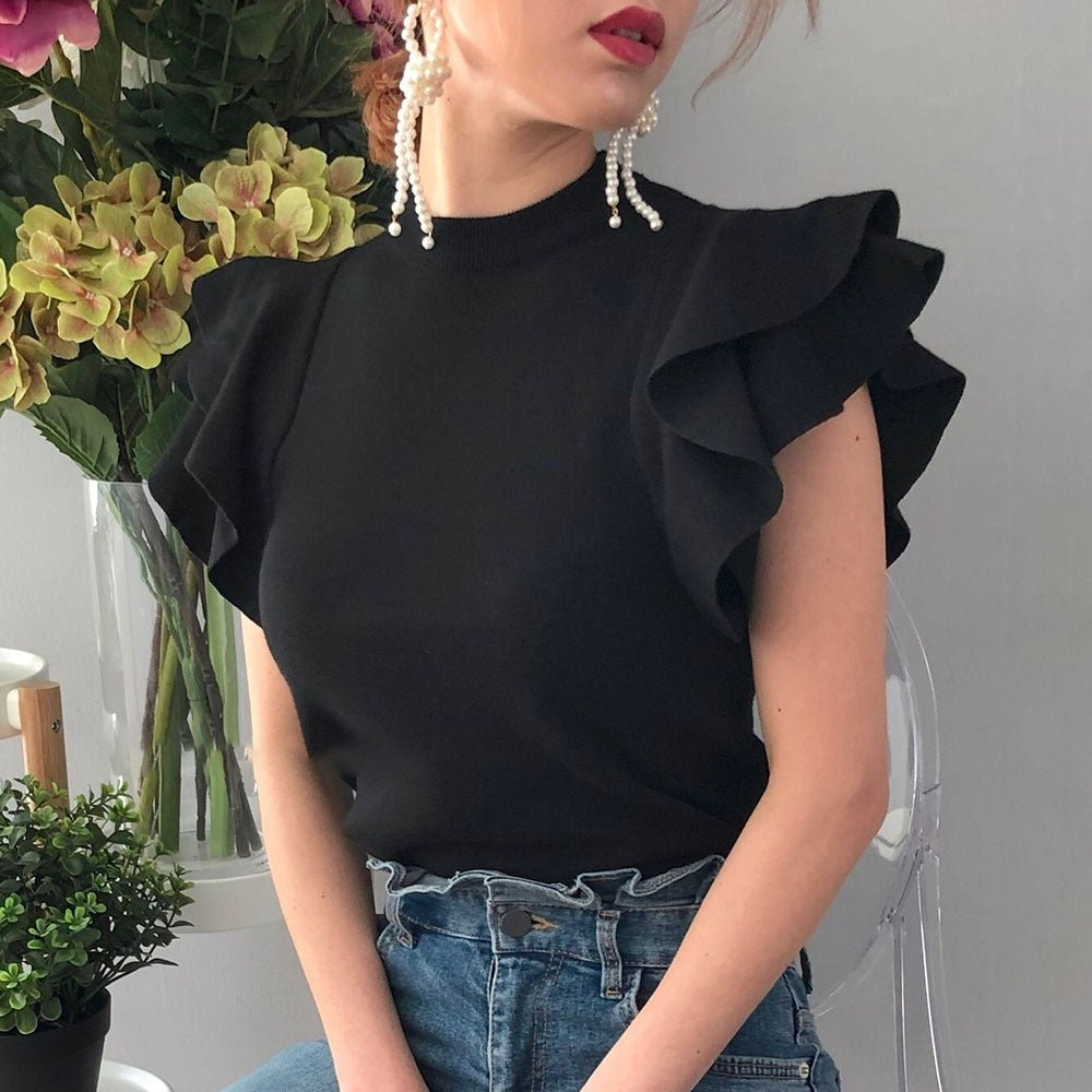 Blusa com Babados - VEZTIVIA