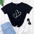 Blusa estampada de gola redonda - VEZTIVIA