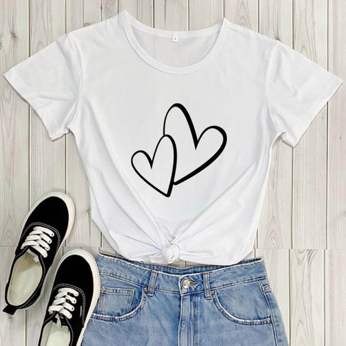 Blusa estampada de gola redonda - VEZTIVIA