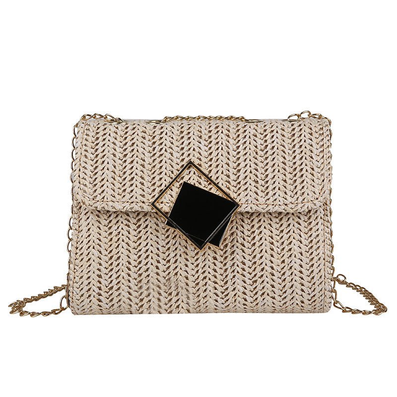 Bolsa Feminina Transversal com Alça de Corrente - VEZTIVIA