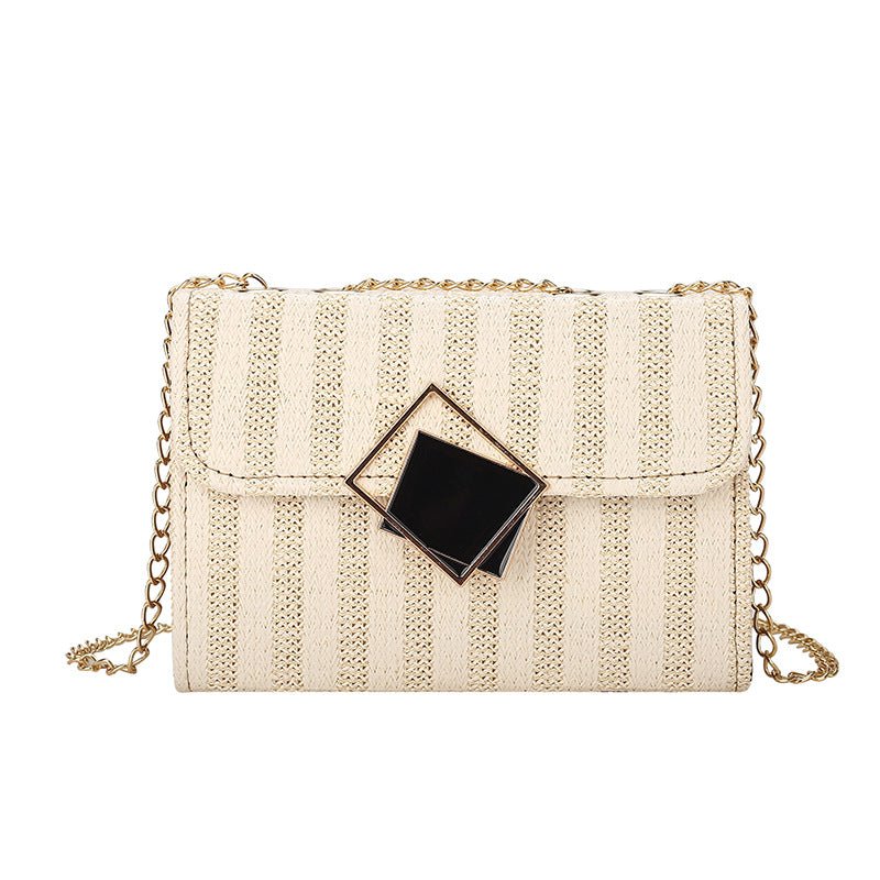 Bolsa Feminina Transversal com Alça de Corrente - VEZTIVIA