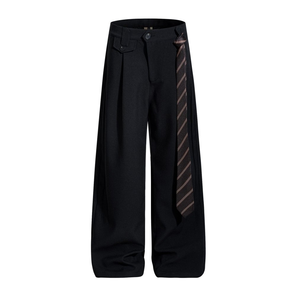 Calça Alfaiataria Casual em Linho Wide Leg - VEZTIVIA
