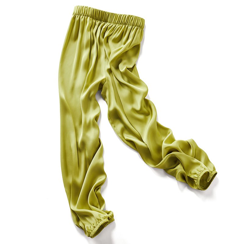 Calça balonê de cetim - VEZTIVIA
