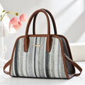 Contrast - color Commuter Handbag For Women - VEZTIVIA