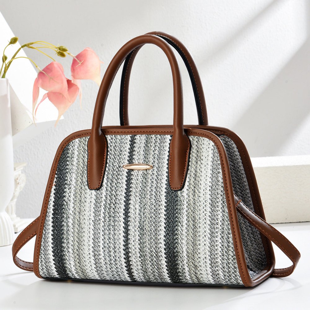 Contrast - color Commuter Handbag For Women - VEZTIVIA