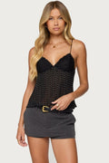 Summer New Style Personalized Sweet Ruffled Thin Top - VEZTIVIA