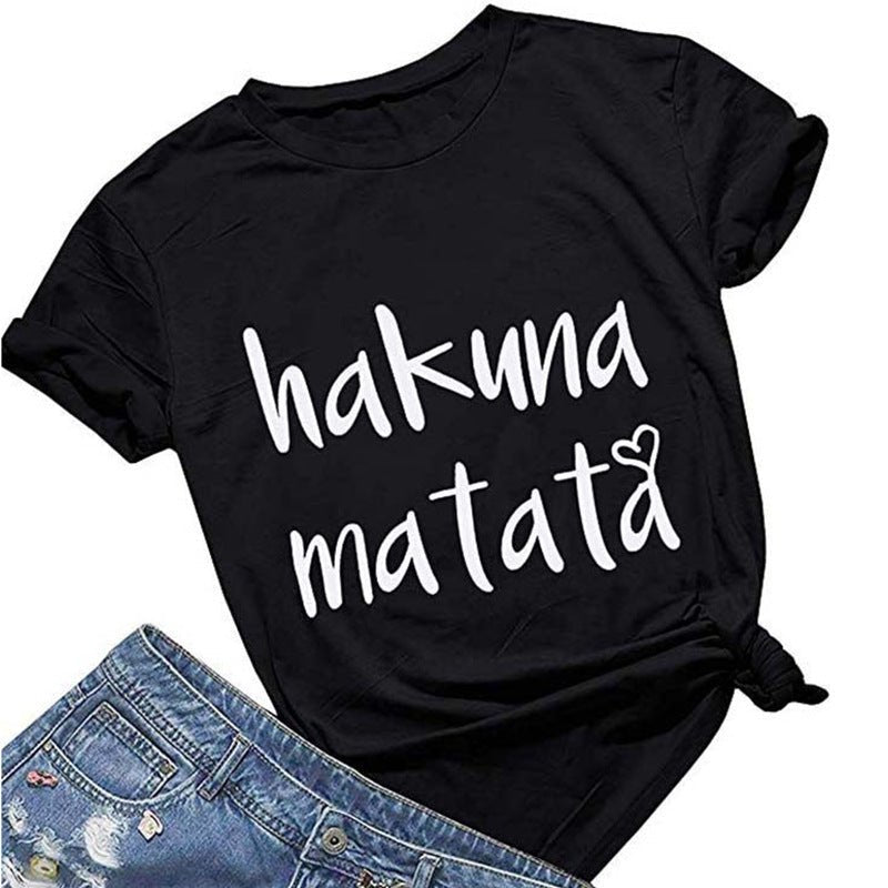 T-Shirt Casual Line com Grafismo de Letras - VEZTIVIA