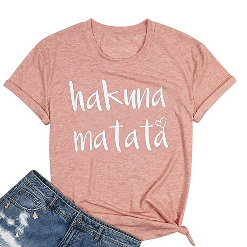 T-Shirt Casual Line com Grafismo de Letras - VEZTIVIA