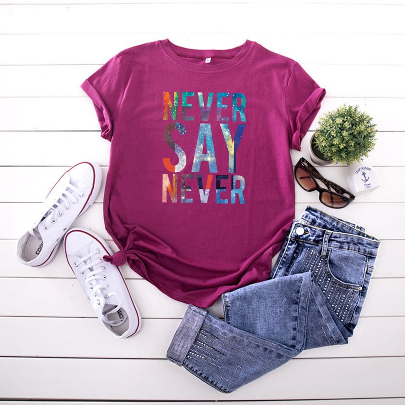T-shirt Feminina Grafia - VEZTIVIA