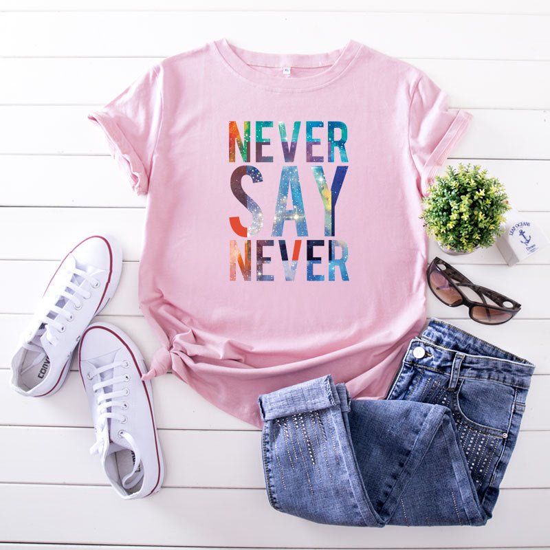 T-shirt Feminina Grafia - VEZTIVIA