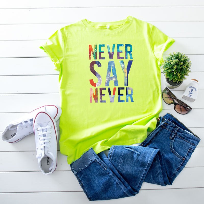 T-shirt Feminina Grafia - VEZTIVIA