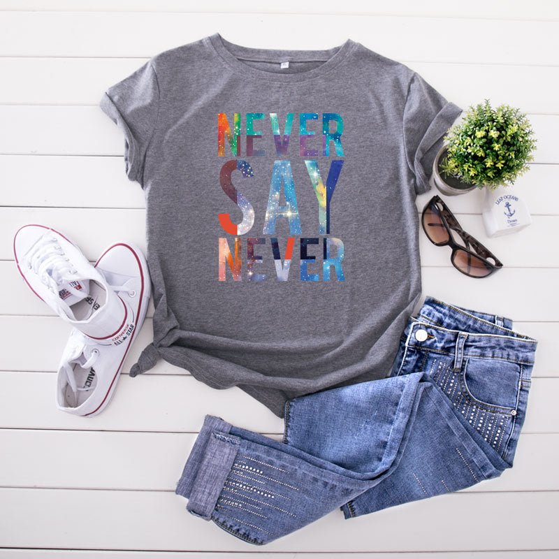 T-shirt Feminina Grafia - VEZTIVIA