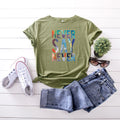 T-shirt Feminina Grafia - VEZTIVIA