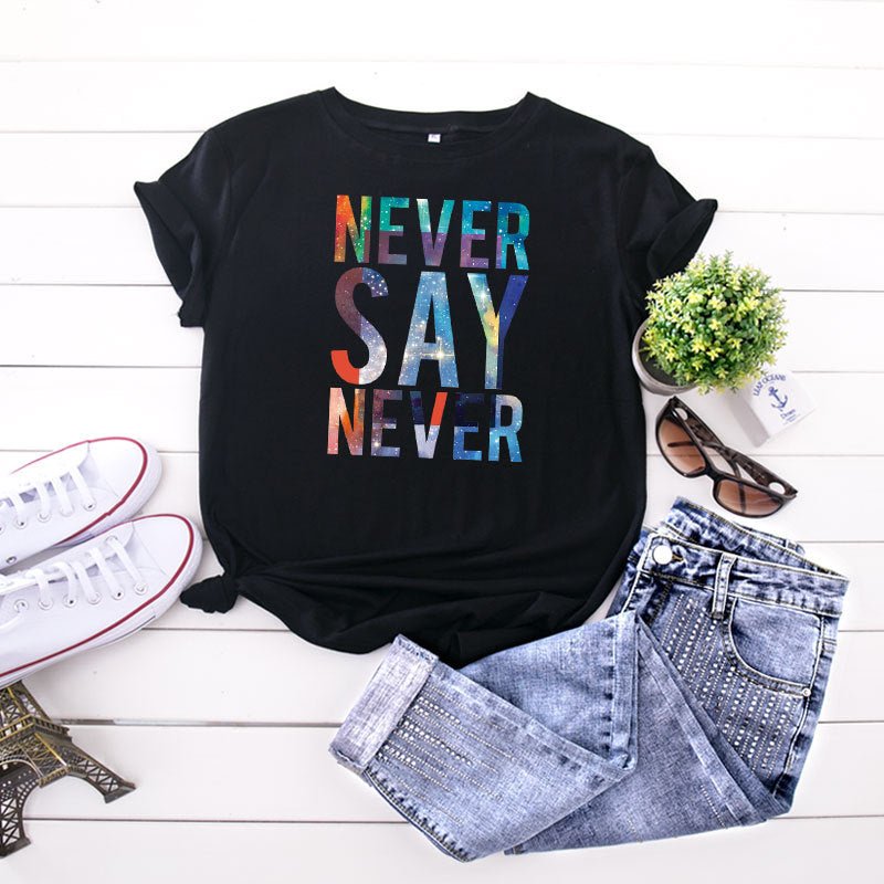 T-shirt Feminina Grafia - VEZTIVIA