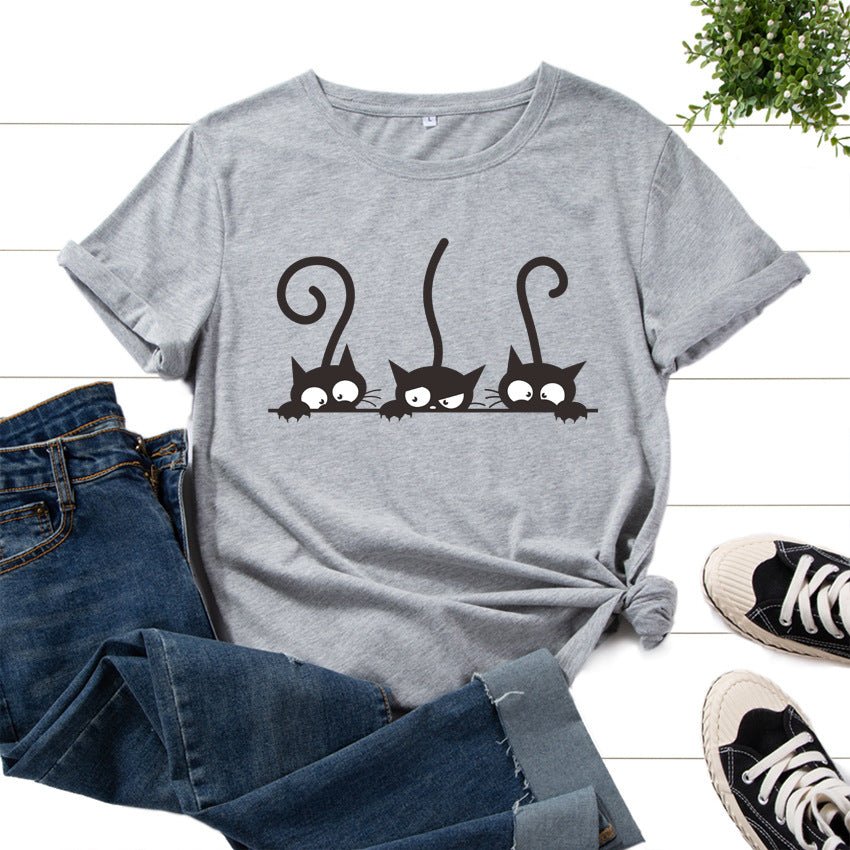 T-Shirt Minimalista de Algodão - VEZTIVIA