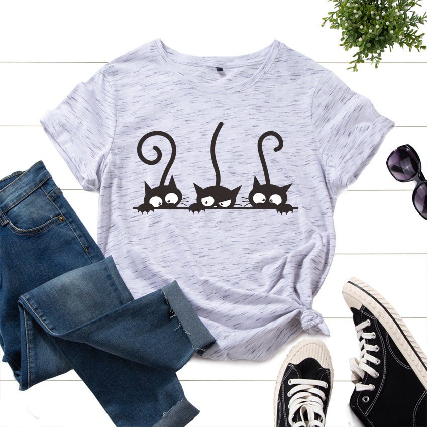 T-Shirt Minimalista de Algodão - VEZTIVIA