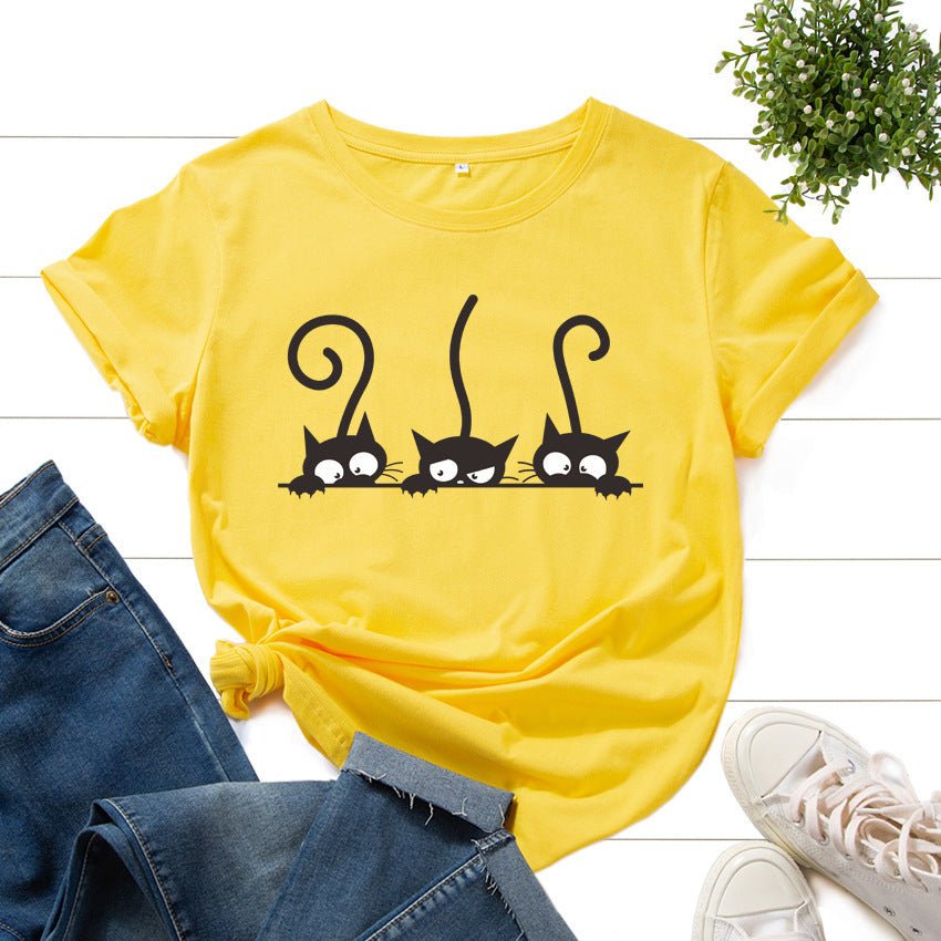 T-Shirt Minimalista de Algodão - VEZTIVIA