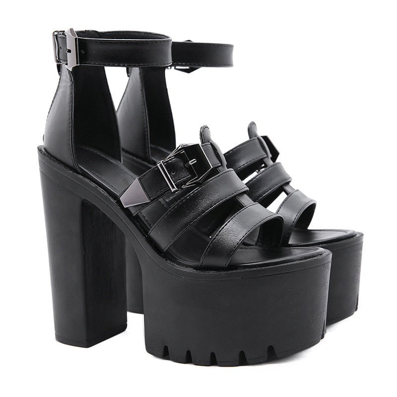 Women's Stylish Personalized High Heel Sandals - VEZTIVIA